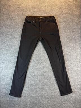 Hollister Black Slim Fit Denim Jeans 30x32 - Streetwear, Monochrome, minimalist